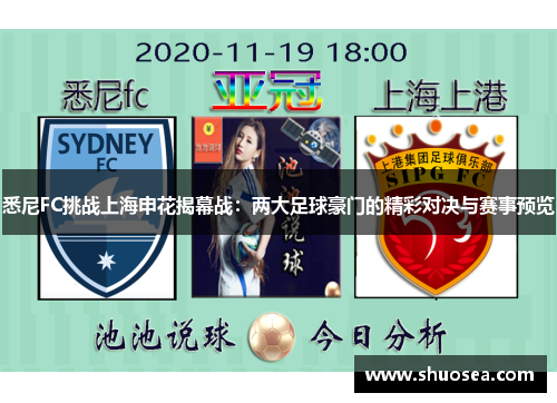 悉尼FC挑战上海申花揭幕战：两大足球豪门的精彩对决与赛事预览